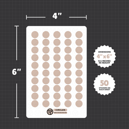 Circles - Planner Stickers