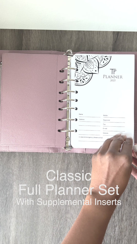 Classic - TP Ring-Bound Planner Inserts