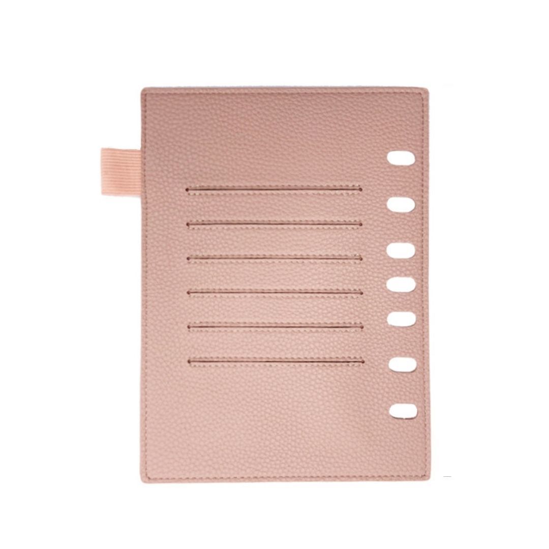 Tonya Plans Rose Pink Faux Leather outlet Planner - Fits Franklin Covey Compact Inserts